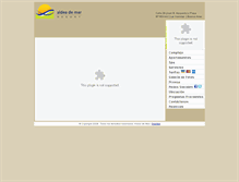 Tablet Screenshot of aldeademarresort.com.ar
